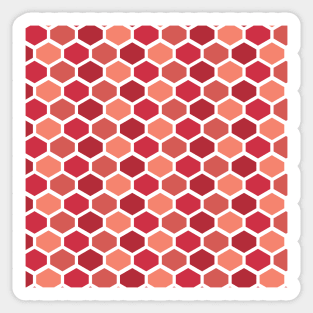 Mid Century Modern Honeycomb Sticker